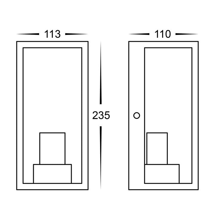 HAV3659W- Bayside Wall Light