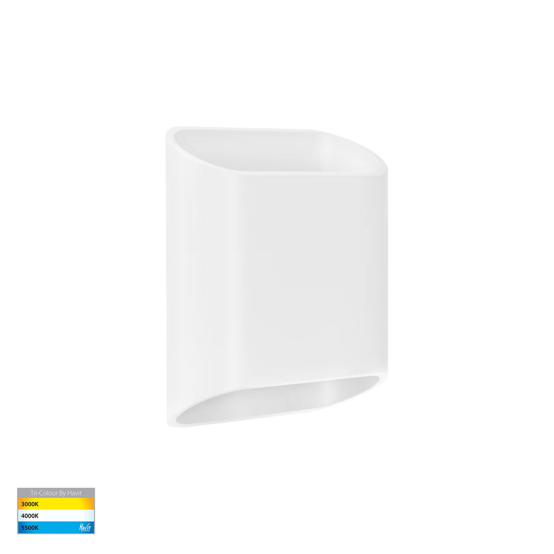HV3662T-BLK-240V - Contec Aluminium Black Up & Down Wall Light