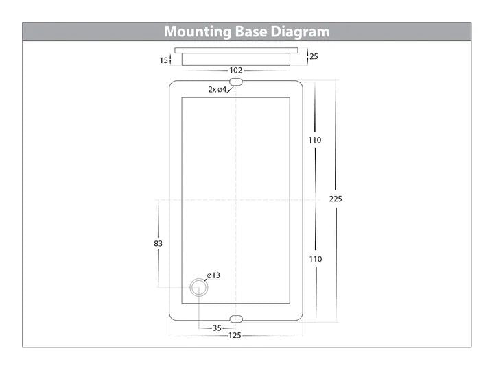 HV3668T- Nepean LED Wall Light