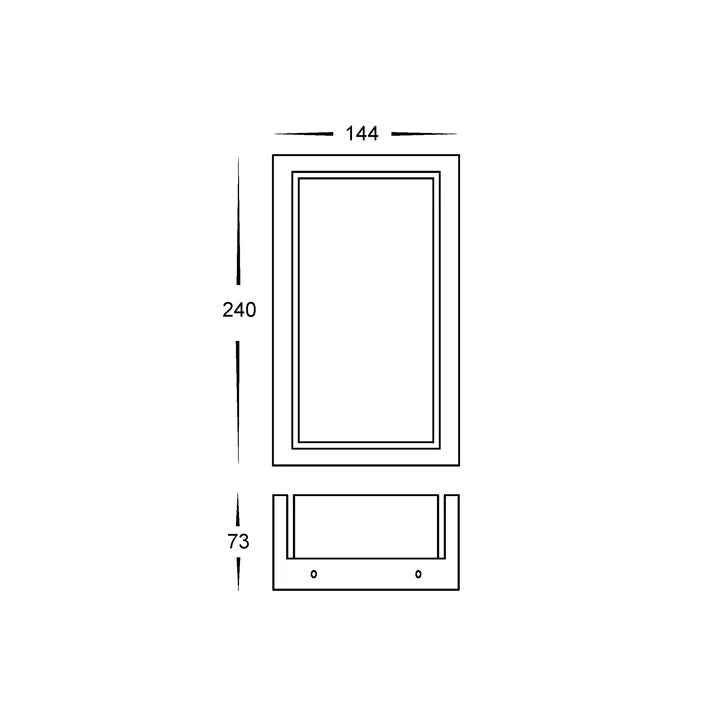 HV3668T- Nepean LED Wall Light