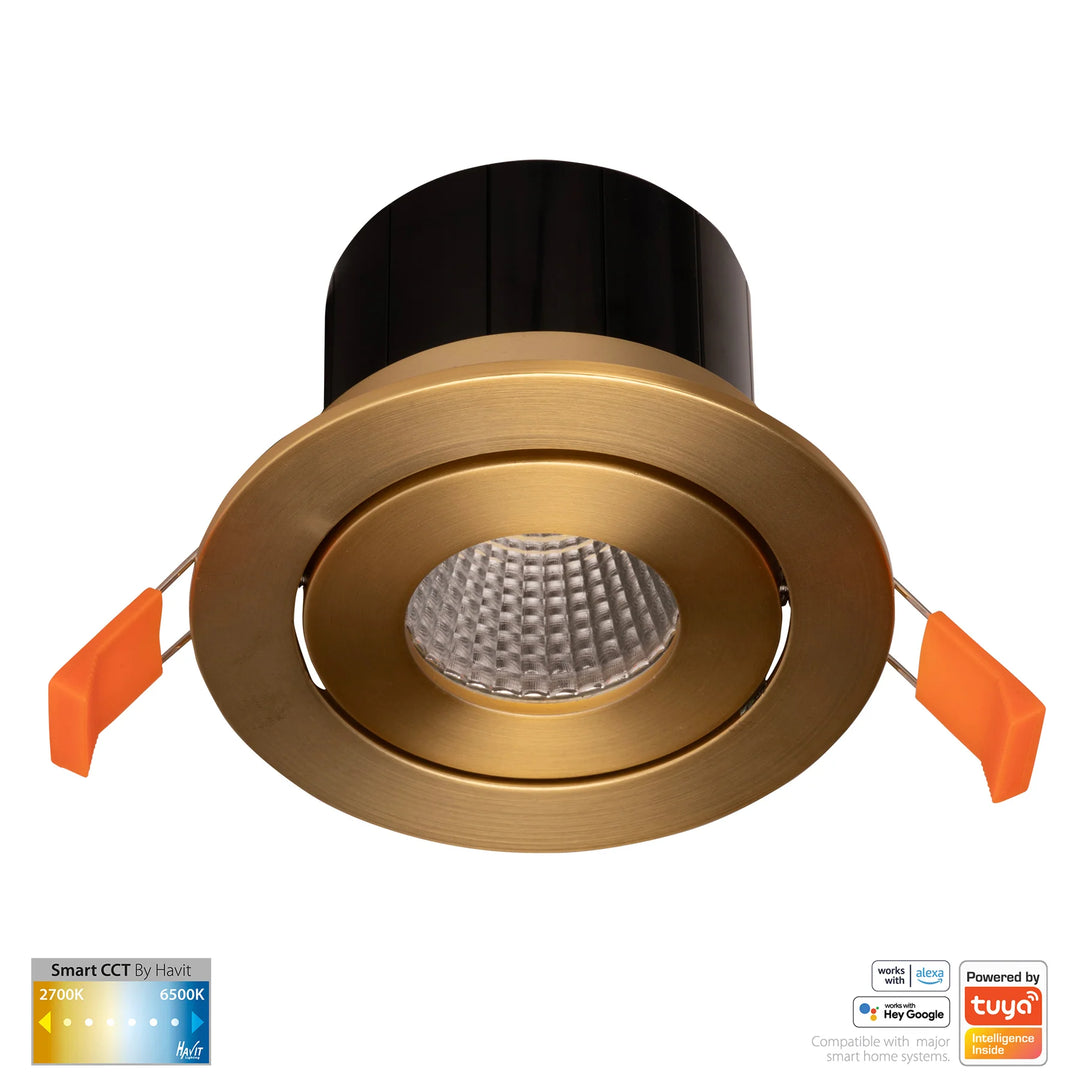 HV5512CCT- Prime Tilt CCT WIFI LED Downlight Downlight