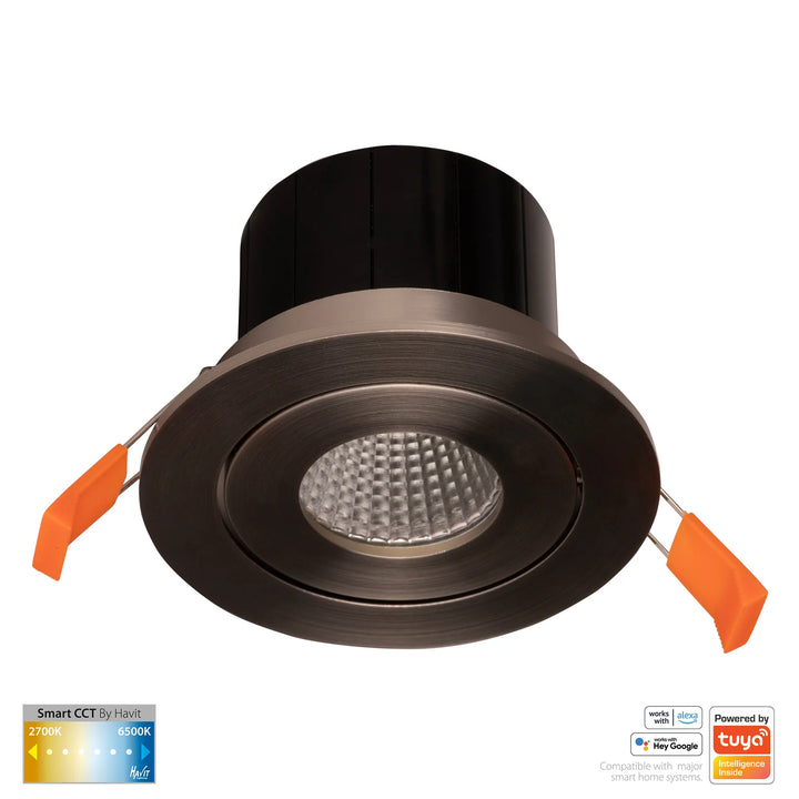 HV5512CCT- Prime Tilt CCT WIFI LED Downlight Downlight