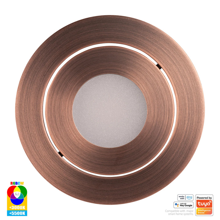 HV5512RGBCW- Prime Tilt RGBCW WIFI LED Downlight Downlight