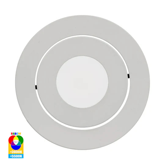 HV5512RGBCW - Prime Tilt RGBCW WIFI LED Downlight