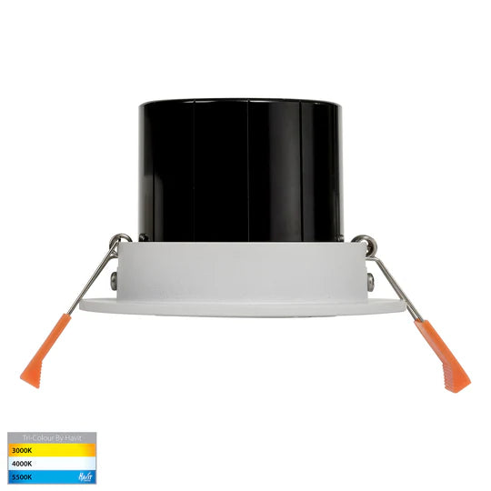 HV5512T - Prime Black/White Tilt LED Downlight