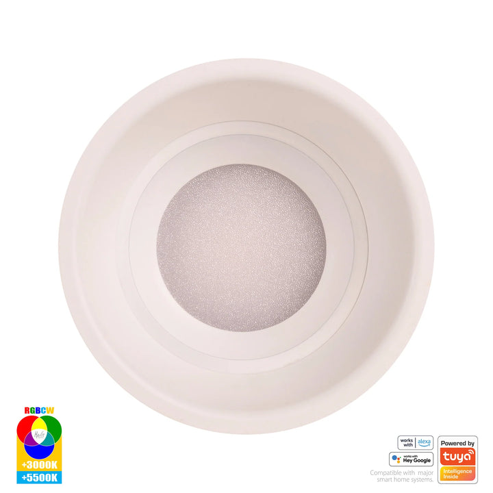 HV5513RGBCW - Prime Fixed Deep RGBCW WIFI LED Downlight Downlight
