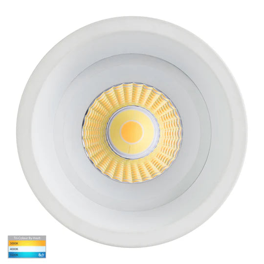 HV5513T - Prime Black/White Fixed Deep LED Downlight