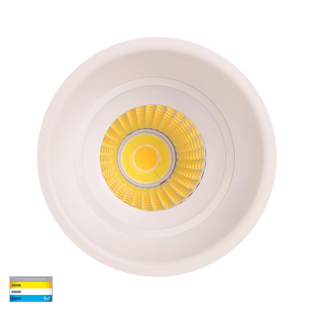 HV5513T - Prime Black/White Fixed Deep LED Downlight Downlight