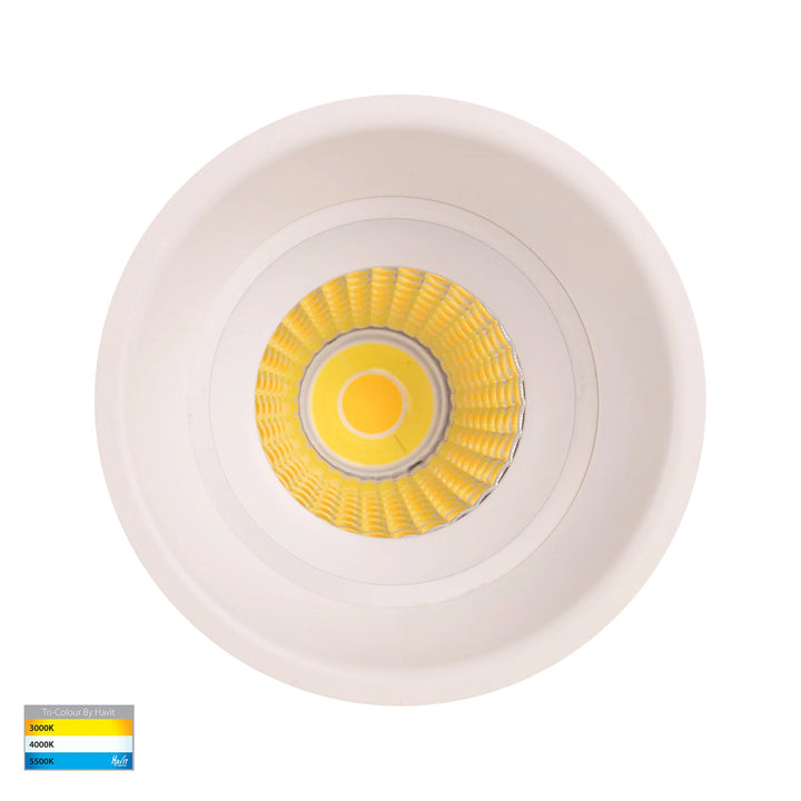 HV5513T - Prime Black/White Fixed Deep LED Downlight Downlight