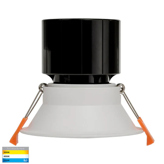 HV5514T- Prime Black/White Fixed Deep LED Downlight