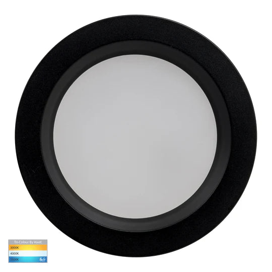 HV5522T - Polly Polycarbonate Black/White Fixed LED Downlight