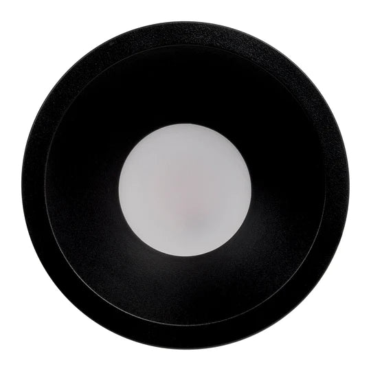 HV5528T- Gleam White/Black Fixed LED Downlight