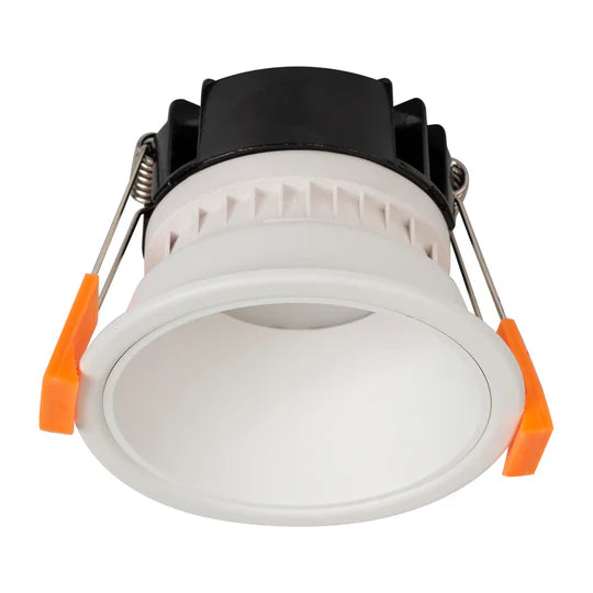 HV5529D2W- Gleam Black/White with Insert Fixed Dim to Warm LED Downlight
