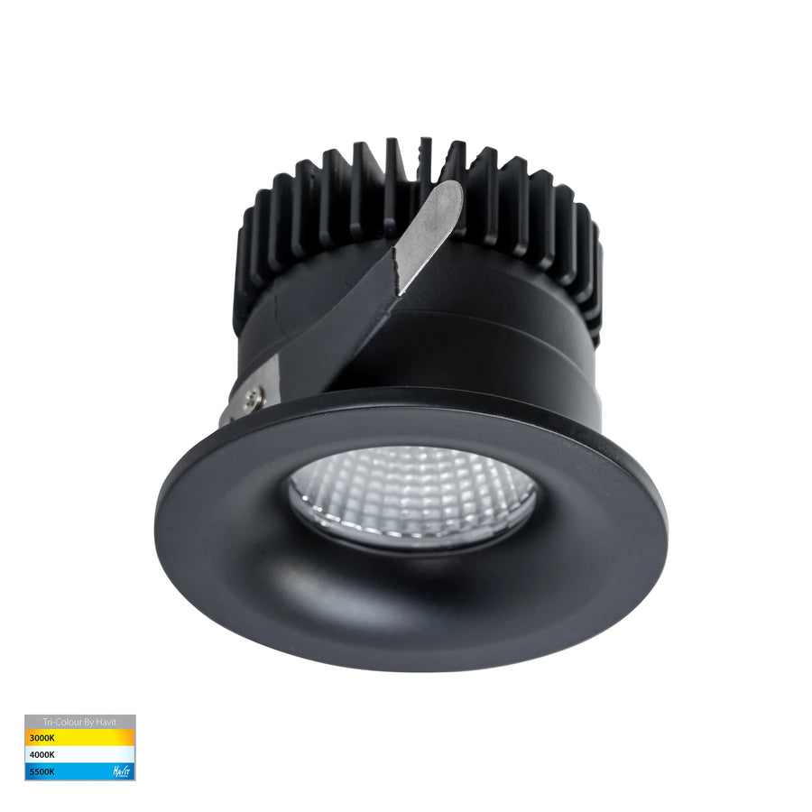 HV5703T-BLK - 55mm Niche Round Recessed Downlight Downlight