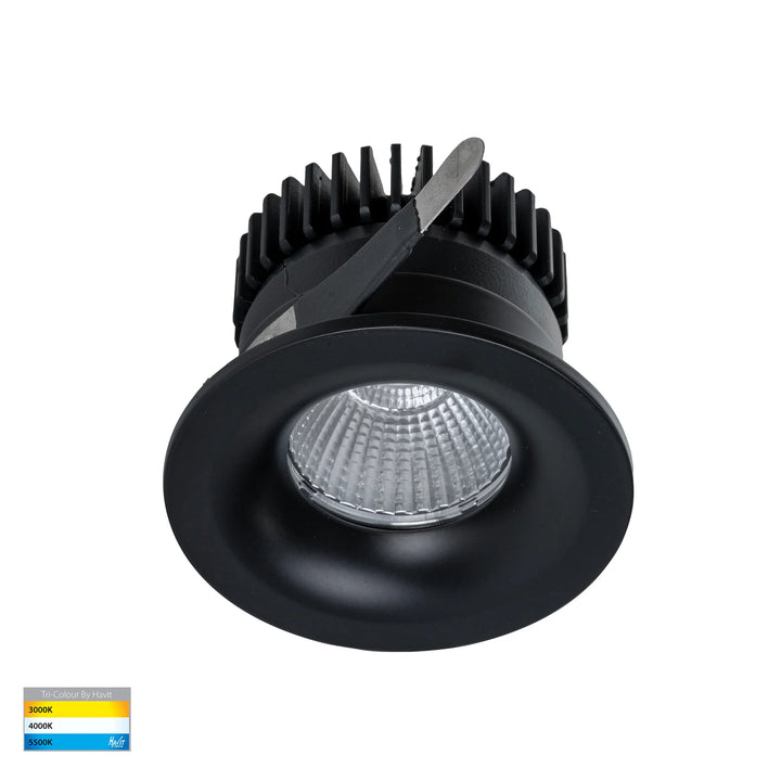 HV5703T-BLK - 55mm Niche Round Recessed Downlight Downlight