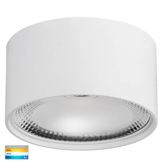 HV5805T - Nella Black/White 18w Surface Mounted LED Downlight