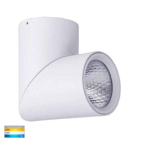 HV5824T- Nella Black/White 18w Surface Mounted Rotatable LED Downlight