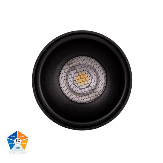 HV5842S- Nella Black/White 12w Surface Mounted LED Downlight