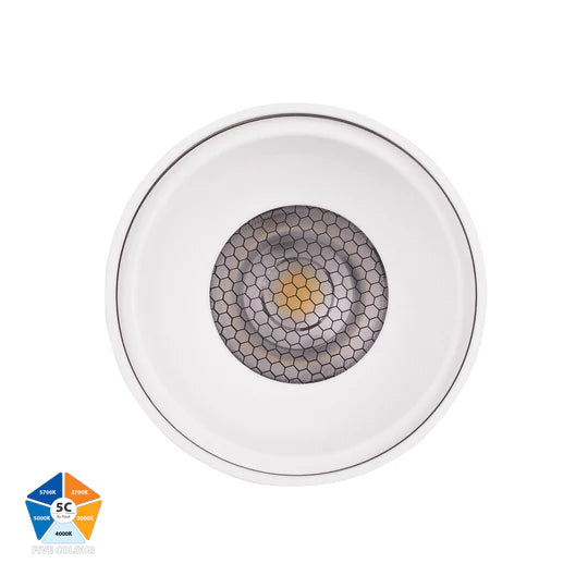 HV5842S- Nella Black/White 12w Surface Mounted LED Downlight