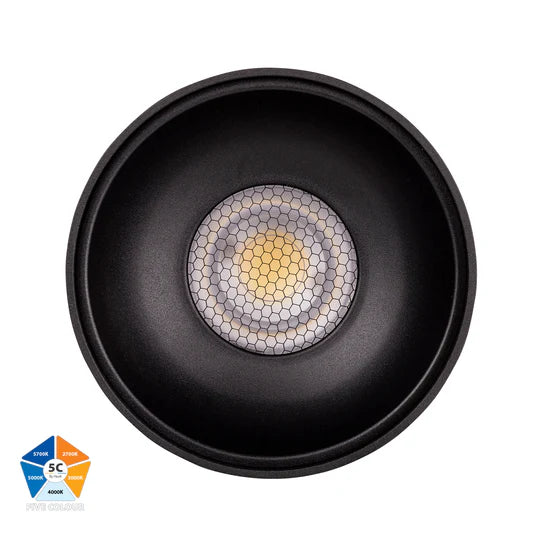 HV5843S - Nella Black/White 18w Surface Mounted LED Downlight