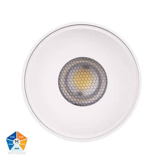 HV5843S - Nella Black/White 18w Surface Mounted LED Downlight