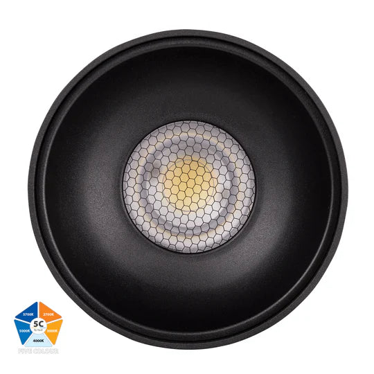 HV5844S - Nella Black/White 24w Surface Mounted LED Downlight