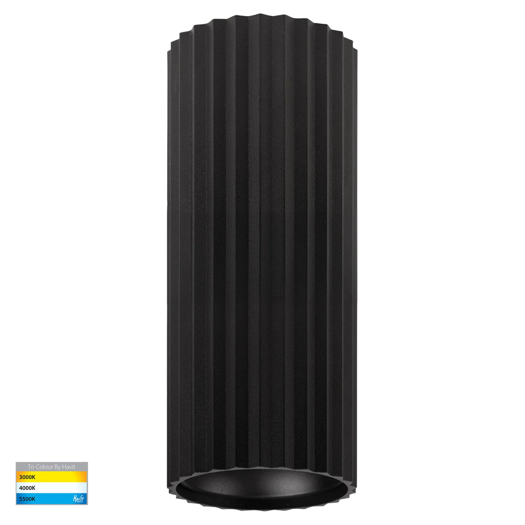 HV5851S EXT| HV5851S-12V -EXT Nella 7w Surface Mounted LED Downlight Black Surface Mount Downlight