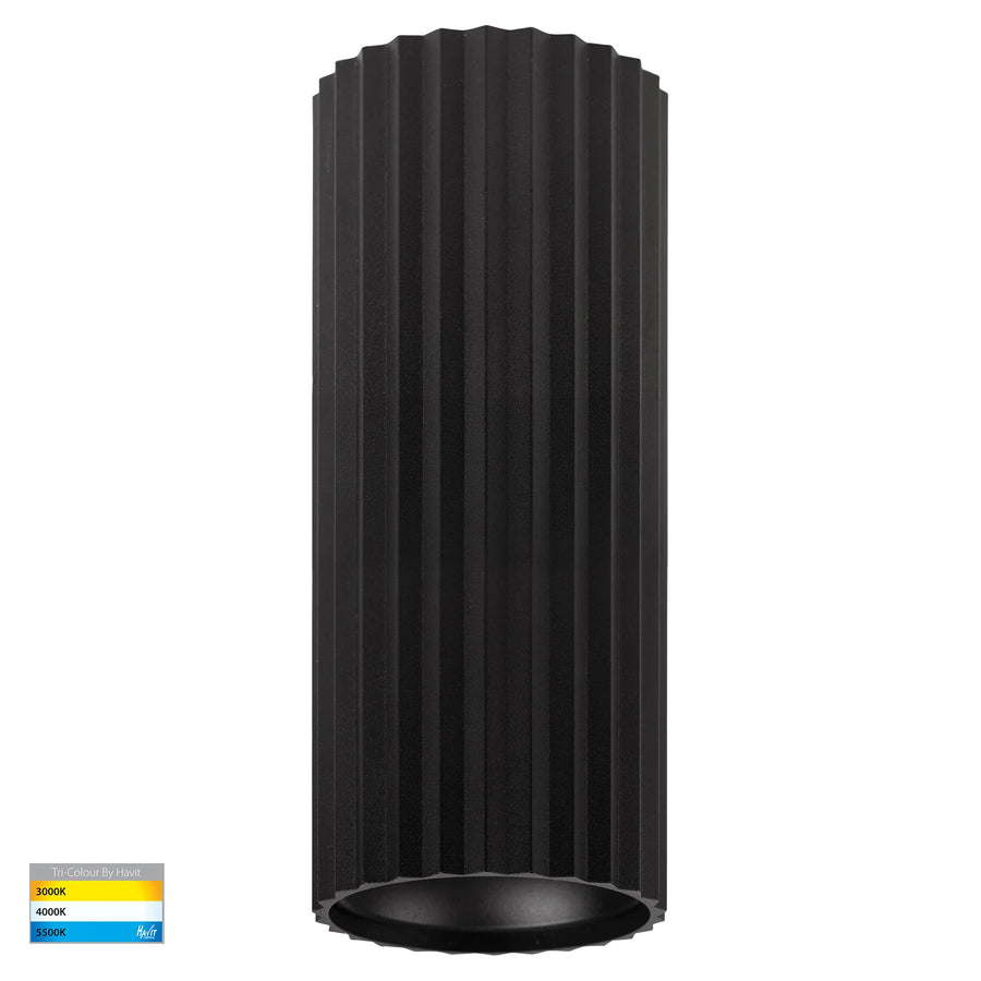 HV5851S EXT| HV5851S-12V -EXT Nella 7w Surface Mounted LED Downlight Black Surface Mount Downlight