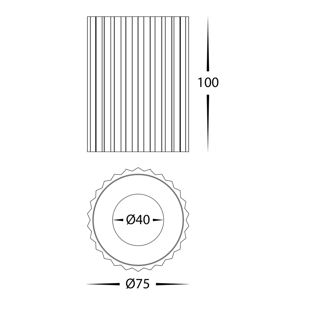 HV5851S | HV5851S-12V - Nella 7w Surface Mounted LED Downlight Surface Mount Downlight