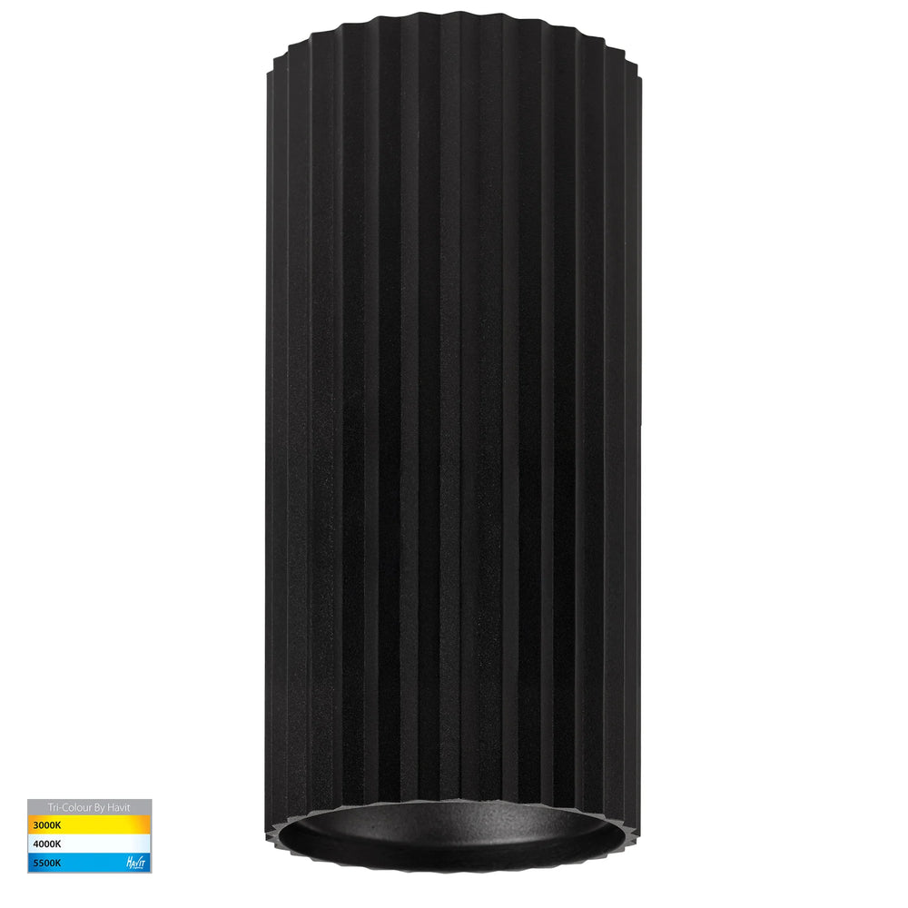 HV5852S EXT| HV5852S-12V -EXT Nella 12w Surface Mounted LED Downlight Black Surface Mount Downlight