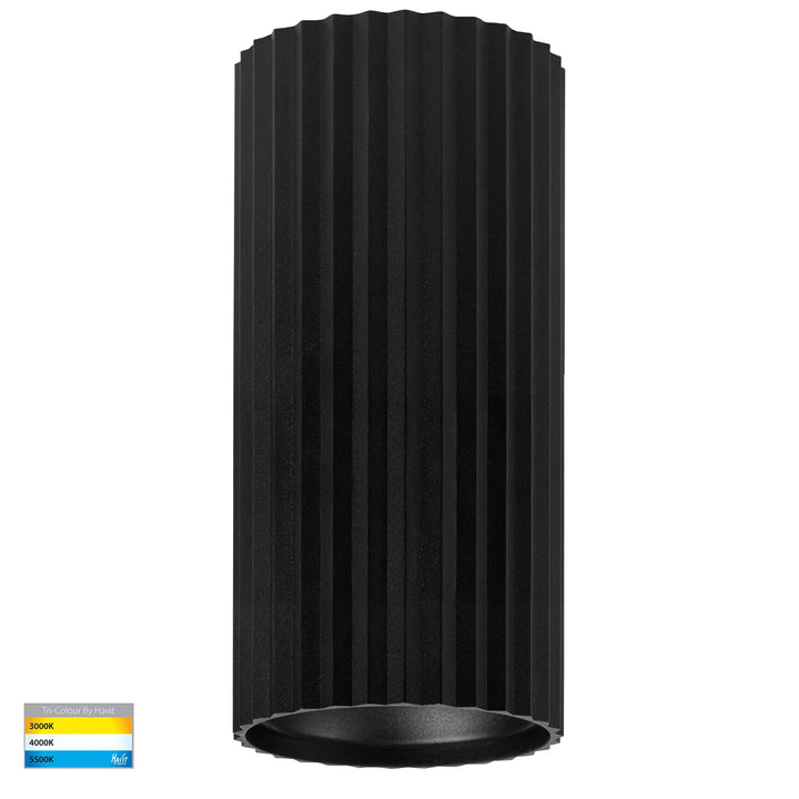 HV5852S EXT| HV5852S-12V -EXT Nella 12w Surface Mounted LED Downlight Black Surface Mount Downlight