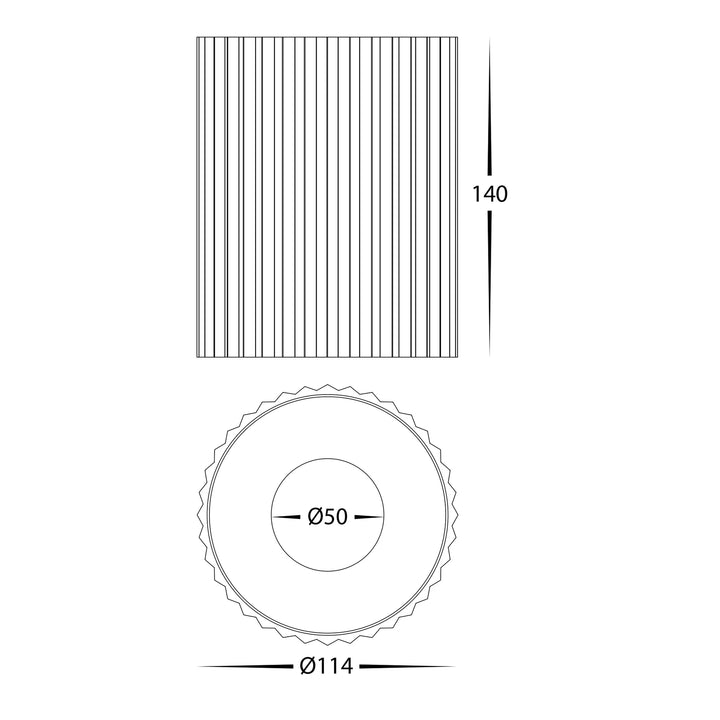 HV5853S | HV5853S-12V - Nella 18w Surface Mounted LED Downlight Surface Mount Downlight
