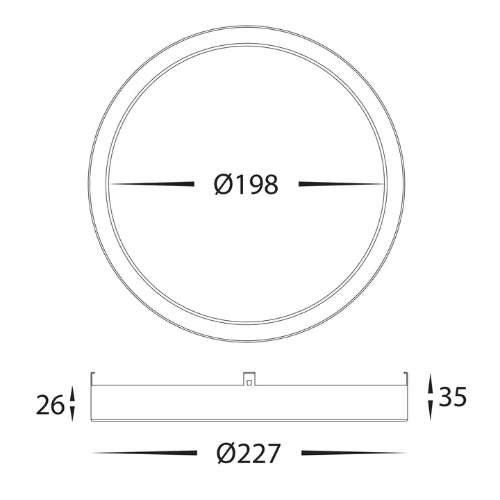 HV5863-1 - Auster Black/White Trim to suit HV5863S-WHT