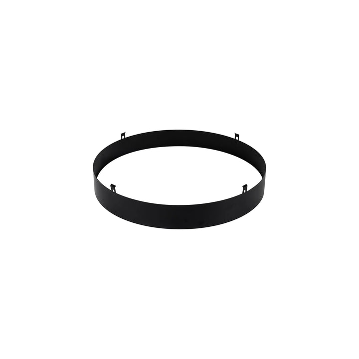 HV5863-4-BLKALB - Auster Black Trim with Alabaster Glass to suit HV5863S-WHT