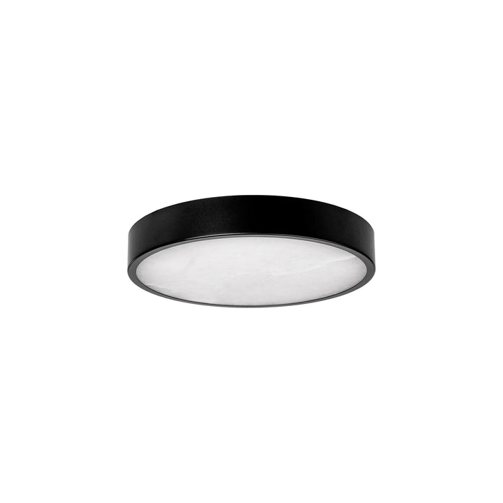 HV5863-4-BLKALB - Auster Black Trim with Alabaster Glass to suit HV5863S-WHT
