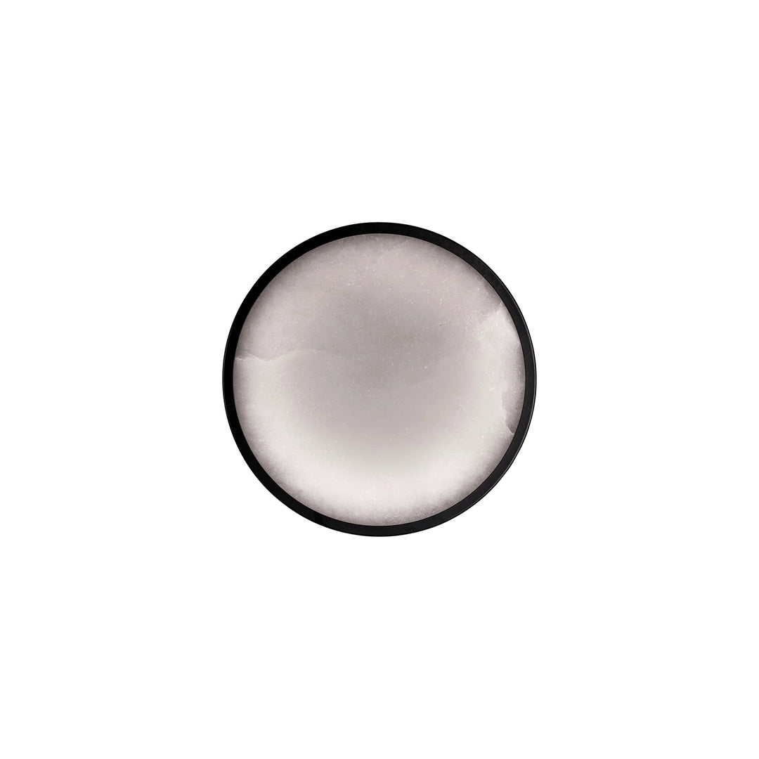 HV5863-4-BLKALB - Auster Black Trim with Alabaster Glass to suit HV5863S-WHT