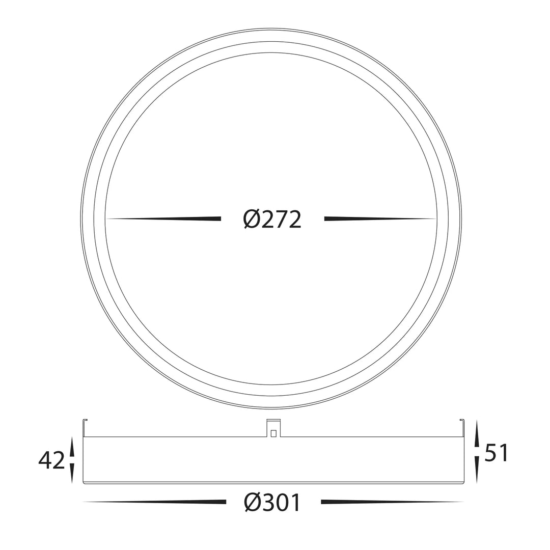HV5864-2- Auster Trim to suit HV5864S-WHT