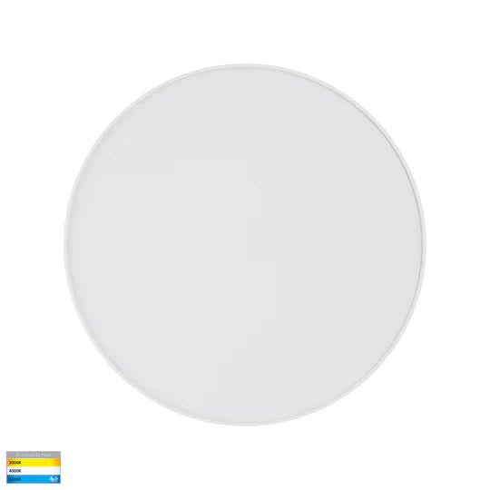 HV5892T- Nella Black/White 20w Ceiling Mounted LED Oyster