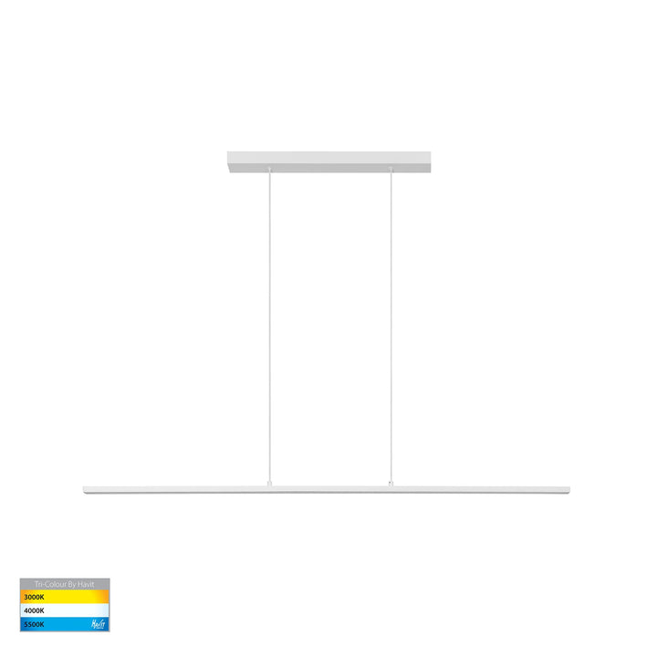 HV6005T- Proline Black 1200mm Slim LED Pendant