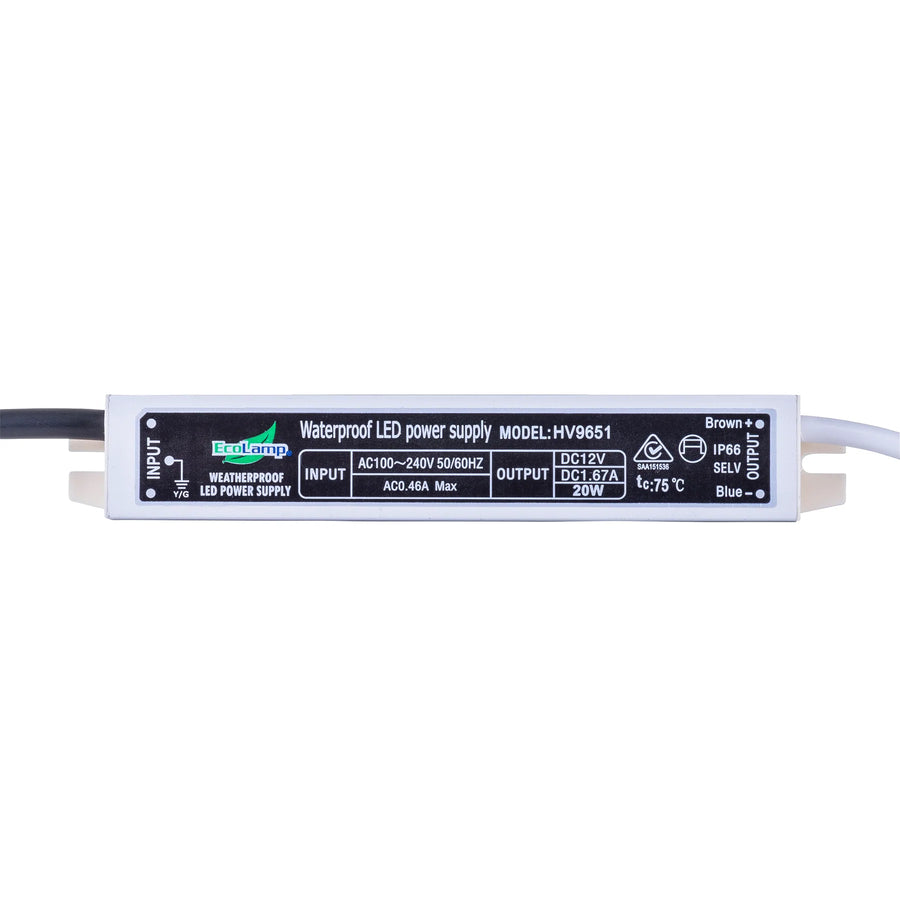 HV9651 - 20w 12v Weatherproof LED Driver Driver