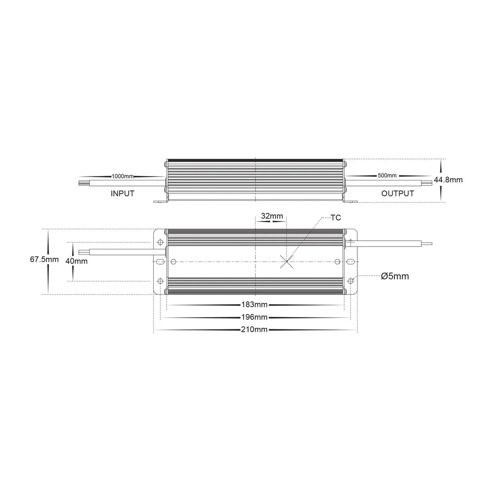 HV9654 - 100w Weatherproof LED Driver Driver
