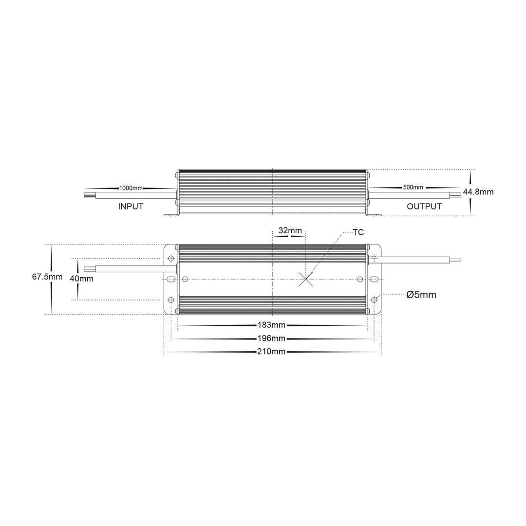 HV9654 - 100w Weatherproof LED Driver Driver