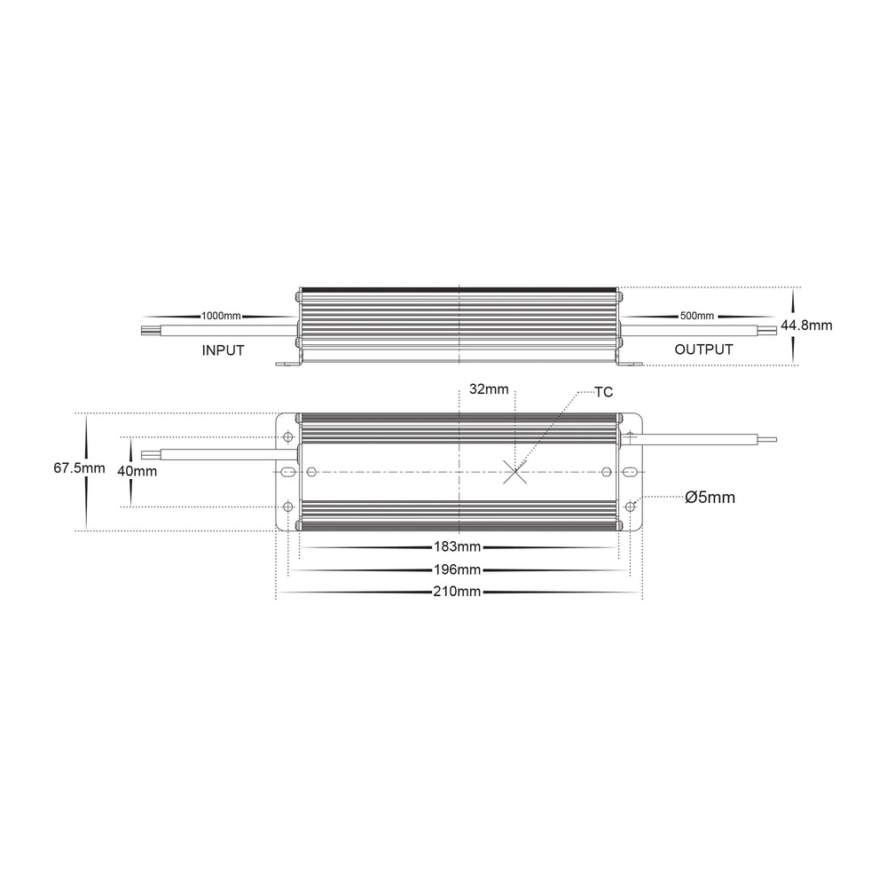 HV9658 - 100w High Power Factor Weatherproof LED Driver Driver