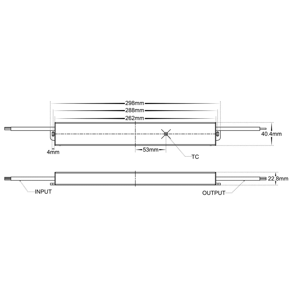HV9658-95WS - 95w Slimline Weatherproof LED Driver Driver