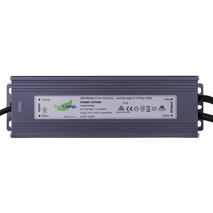 HV9660-200W - 200W Weatherproof Dimmable LED Driver