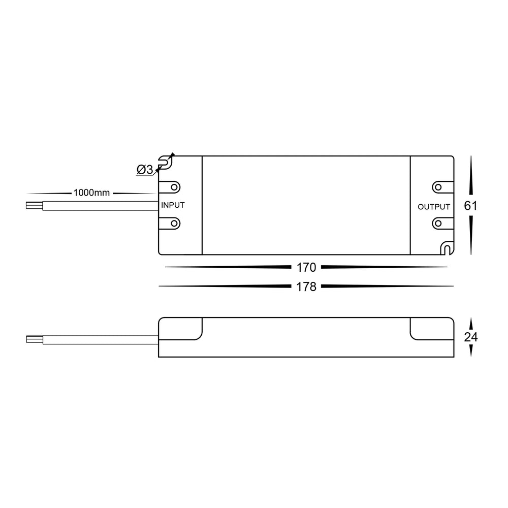 HV9660-60W - 60W Indoor Dimmable LED Driver Driver