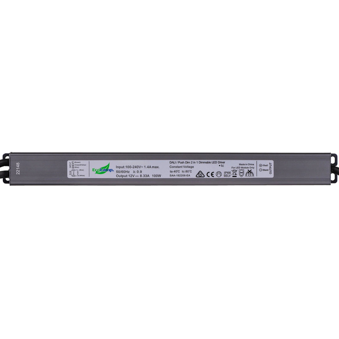 HV96632-100W - 100W Dali 2 + Push Dim Dimmable LED Driver Driver