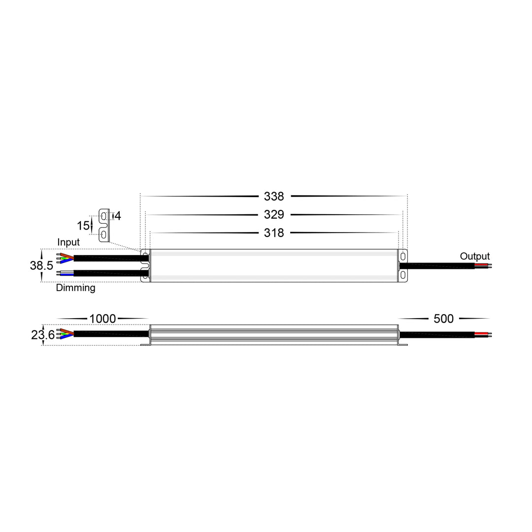 HV96632-100W - 100W Dali 2 + Push Dim Dimmable LED Driver Driver
