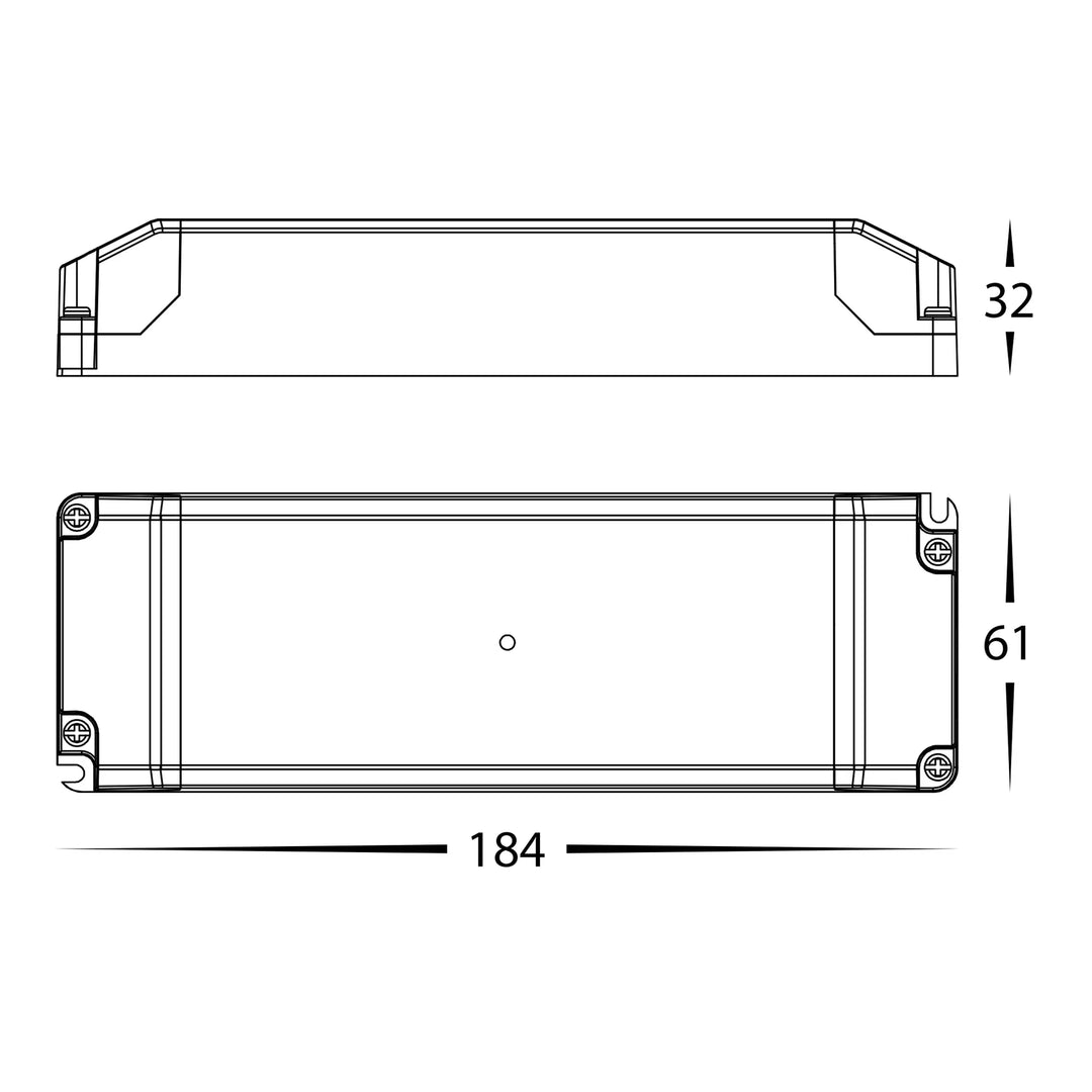 HV9668-12V50W | HV9668-24V50W- 50w Triac Dimmable Indoor LED Driver Driver