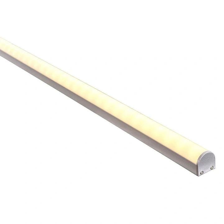 HV9690-2119 Silver Aluminium Profile with Rounded Diffuser